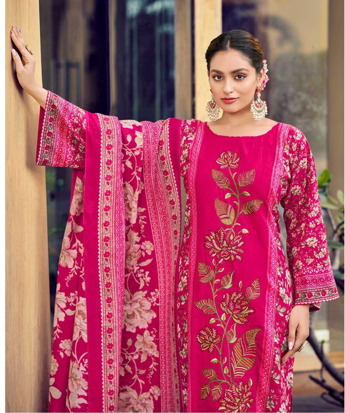 BIN SAEED PANEL EMBROIDERY BY RIAZ ARTS